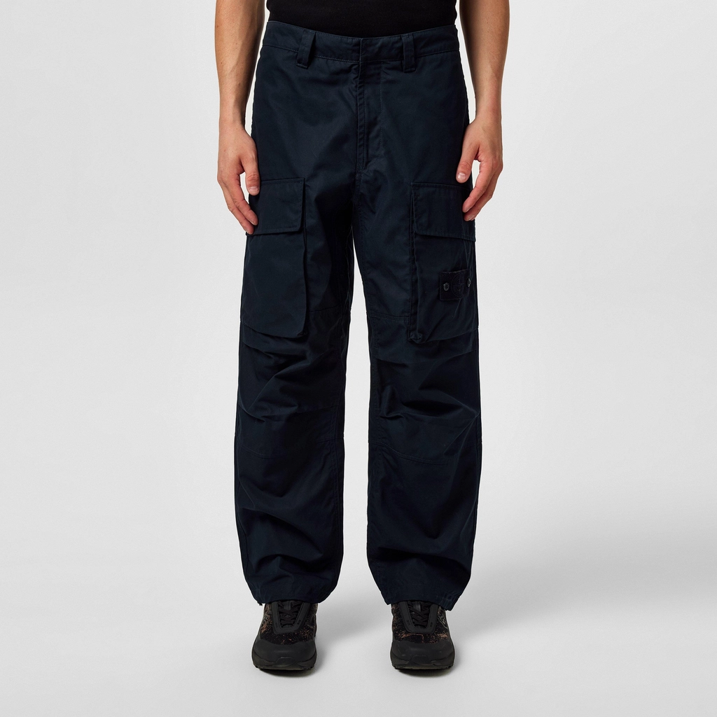 Stone Island Ghost Piece Cargo Trousers - Blue V0020